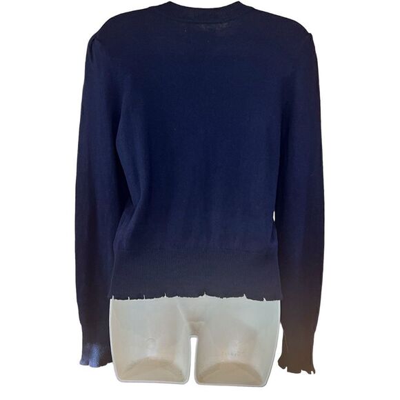 Isabel Etoile Marant Cotton & Wool Navy Sweater NWT Size 38/6 - Picture 3 of 6